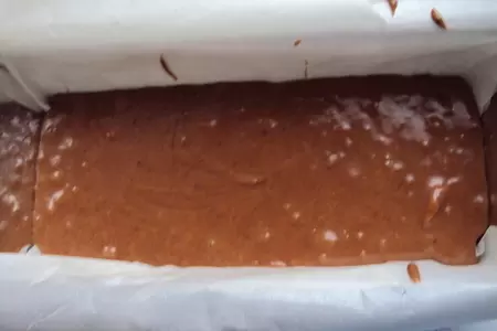Шоколадный кекс с бананом и базиликом: шаг 6