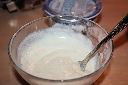 Хлебные мини-шарлотки с яблоками: шаг 4