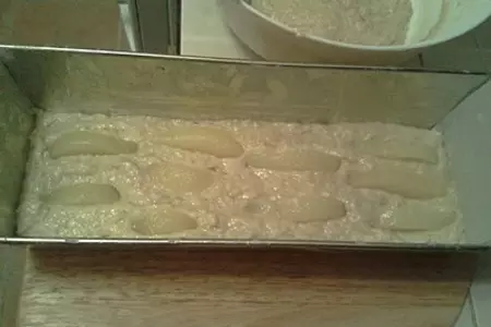 Кекс банановый с грушей и орехами постный: шаг 2