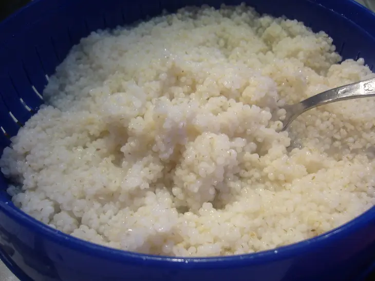 Густой перловый суп с брюссельской капустой и сырными клецками: шаг 6