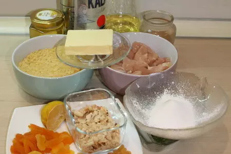 Баллы махмудие (курятина + звездочки): шаг 1