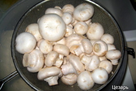 Мамалыга с грибами: шаг 1