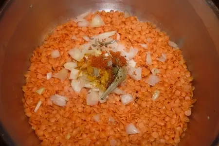 Чечевичное карри (dhal): шаг 2