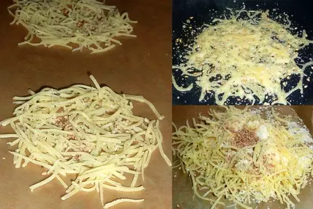 Сырные корзиночки: шаг 1