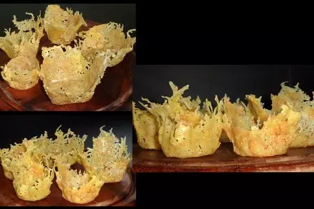 Сырные корзиночки: шаг 3