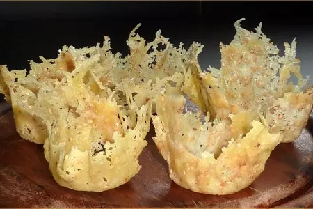 Сырные корзиночки: шаг 5