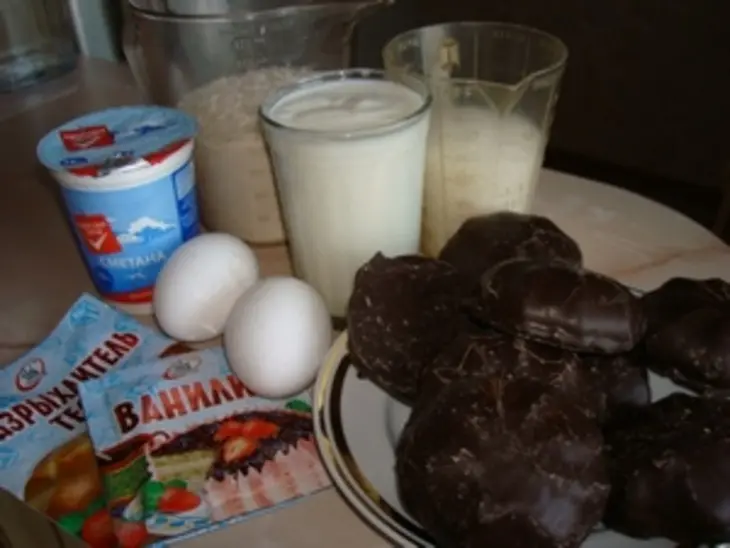 Зефирный пирог "развалина": шаг 1