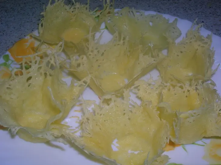 Рыбный паштет в сырных корзиночках "похрустим под бой курантов" ": шаг 4