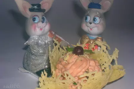 Рыбный паштет в сырных корзиночках "похрустим под бой курантов" ": шаг 9