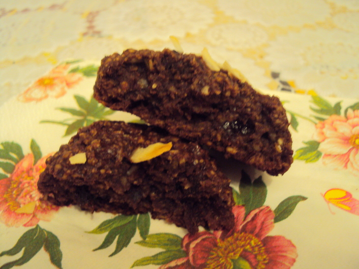Постное печенье с сухофруктами и орехами: шаг 4