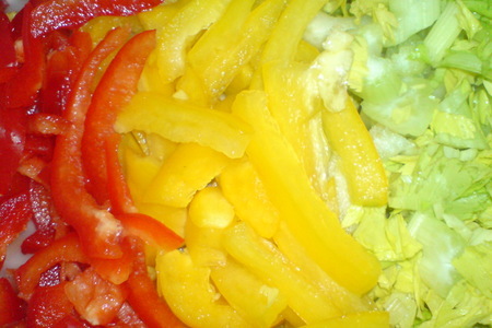 Салат "ассорти"  рыбно-овощной: шаг 5