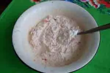 Закуска из творога: шаг 3