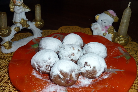 Новогоднее печенье с двойным шоколадом.: шаг 2