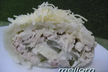 Салат-рулет «сытный»: шаг 7