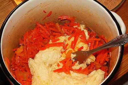 Морковная "запиханка": шаг 3