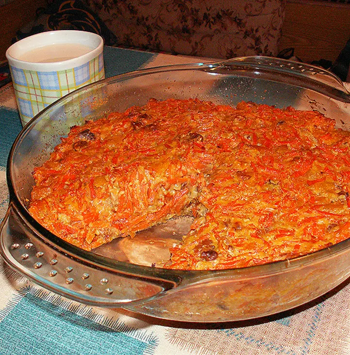 Морковная "запиханка": шаг 5