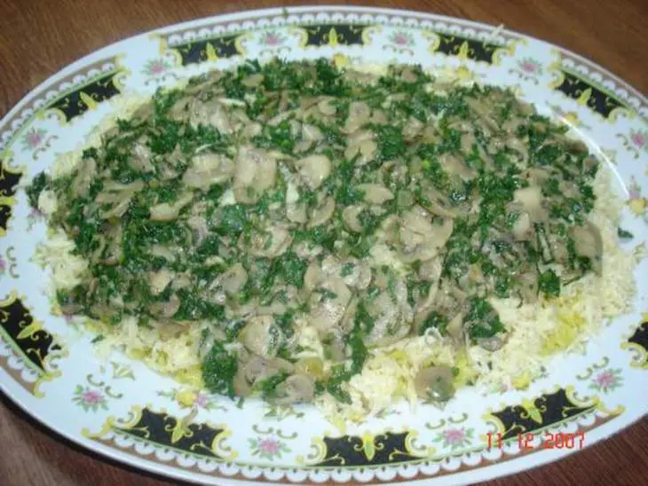 Риззото с грибами: шаг 1