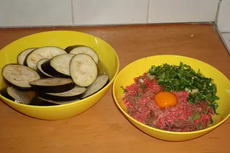 Баклажанистые котлеты: шаг 2