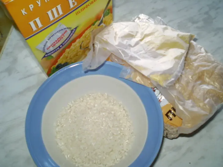Каша-мешанка: шаг 1