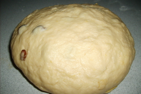 Традиционный пасхальный хлеб-mazanec: шаг 1