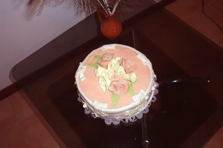Tort "bicolore": шаг 1