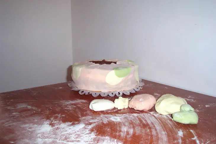 Tort "bicolore": шаг 2