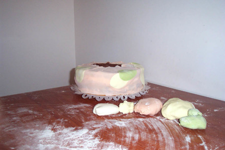 Tort "bicolore": шаг 2