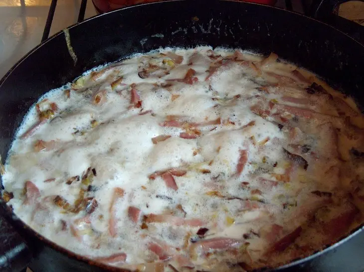 Пенне с брокколи под соусом из порея: шаг 5