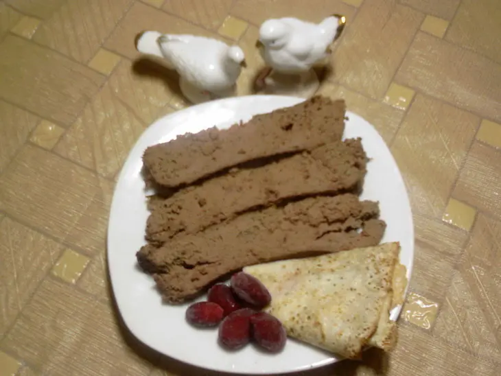 Запечённый куриный паштет.: шаг 4