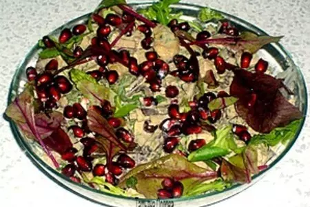 Салат из жареной курицы с грушей: шаг 5