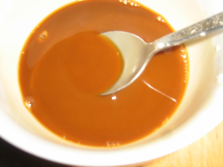 Луковый суп с рисовой лапшой и соевым соусом: шаг 8
