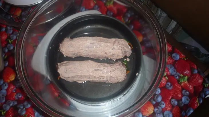 Куринный рулет с морковкой и сыром.: шаг 4