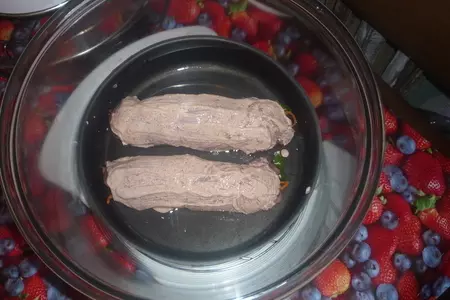 Куринный рулет с морковкой и сыром.: шаг 4
