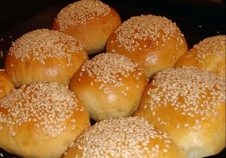 Булочки с кунжутом: шаг 3