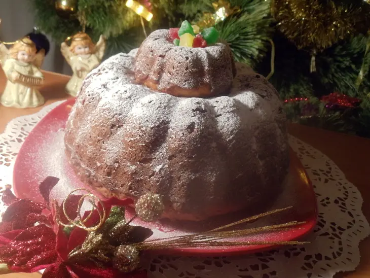 Рождественский гугельхупф: шаг 4