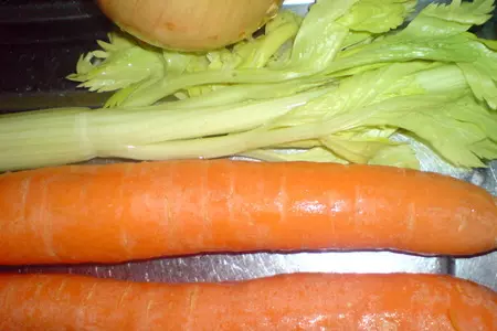 Бюзумский крем-суп с крабиками  „büsumer krabbensuppe“: шаг 1