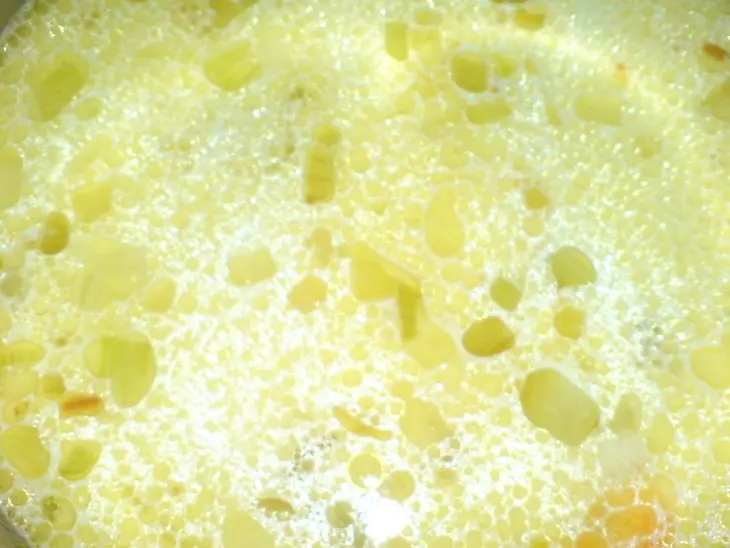 Бюзумский крем-суп с крабиками  „büsumer krabbensuppe“: шаг 4