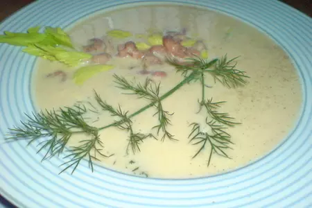 Бюзумский крем-суп с крабиками  „büsumer krabbensuppe“: шаг 9