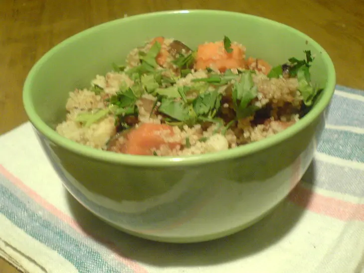 Индейка с кускусом и овощами: шаг 14
