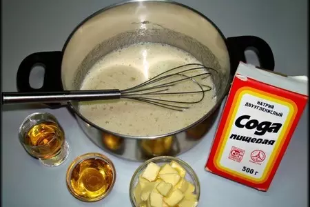 Медовик "в гостях у сказки".: шаг 3