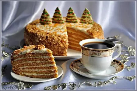 Медовик "в гостях у сказки".: шаг 27