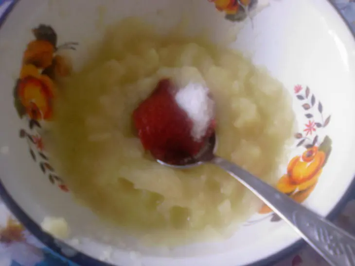 Рольмопсы с яблоками: шаг 4