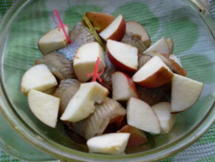 Рольмопсы с яблоками: шаг 8