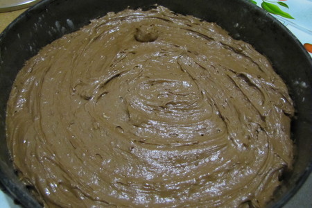 Кофейно-шоколадный торт со взбитыми сливками: шаг 1