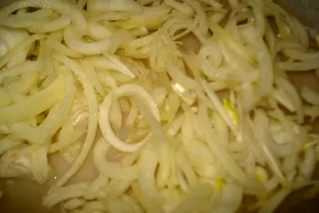 Салат "корабль желаний": шаг 2
