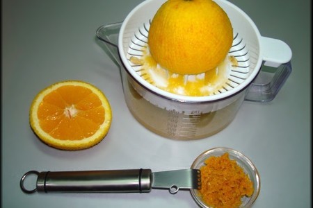 Апельсиновые капкейки с заварным кремом "чарующий аксамит".: шаг 2