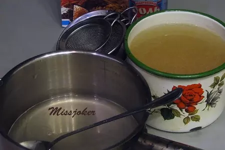 Слоеный холодец из птицы: шаг 5