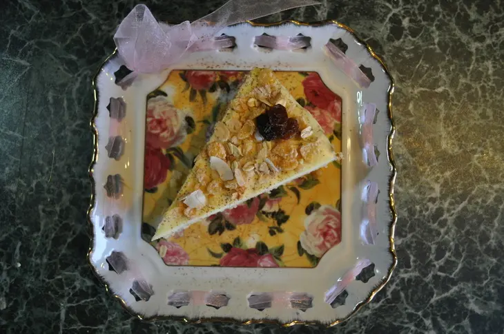 Лимонный торт-пирог в глазули mascarpone: шаг 2