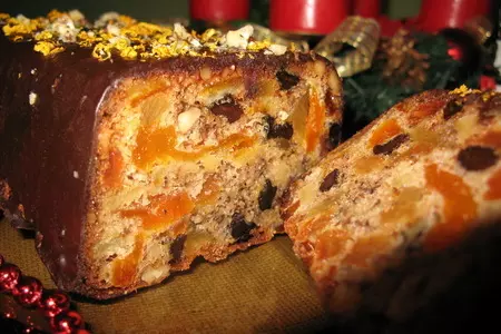 Рождественский пирог: шаг 12