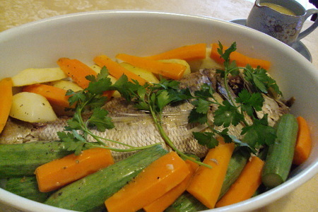 Псаросупа (суп из рыбы)  или обед в одной кастрюле.: шаг 4